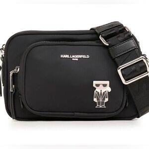 Karl Lagerfeld Voyager Convertible Belt Bag NWT